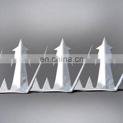 Anti Climb Fence Wall Security Spikes Galvanized Razor Spike Razor Tape Wire photo-2
