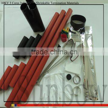 SUNBOW 8.7/15KV 2 Cores Cable Set Heat Shrinkable outdoor Terminations