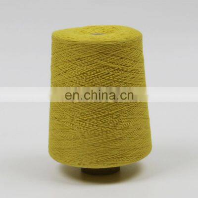 2/26NM 90% Organic Cotton 10% BABY Alpaca Yarn for Weaving and Knitting in Stock