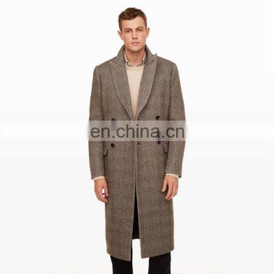 Men's Winter Cashmere Wool Coat