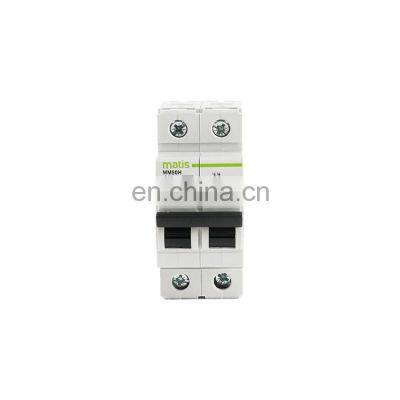 2021 Professional Design Dependable Performance Matis MM50H-2P 1-63A 380V 50/60hz Mcb Miniature Circuit Breaker photo-5