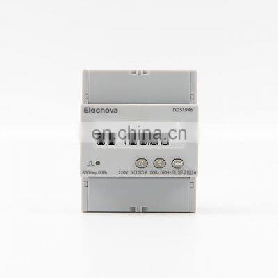 DDS1946  energy management ac dc  din rail mounted energy meter