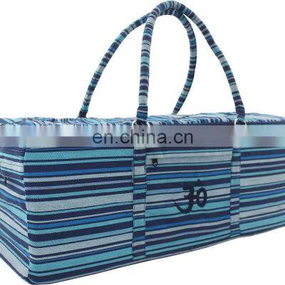 Hot Sale High Quality Block Print and Embroidered Yoga Mat Bag photo-4