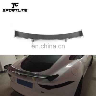 Carbon Fiber Rear Racing Spoiler for Jaguar F-Type V8 R Coupe 15-18