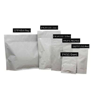 Custom Printed Smell Proof Child Resistant Secure Odor Proof Mylar Bags 3.5 g To Dispensary Exit Bags Design Fit Of Flowers Seed