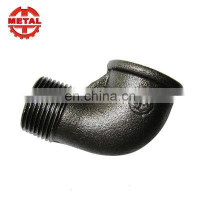 Type Plumbing Material Shining Water Faucet Malleable Iron Pipe Fitting