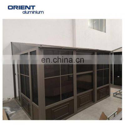 High Quality Metal Aluminum Solarium With Polycarbonate photo-2