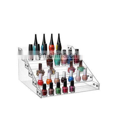 6 Tiers Acrylic Nail Polish Display Stand Cosmetic mac makeup organizer