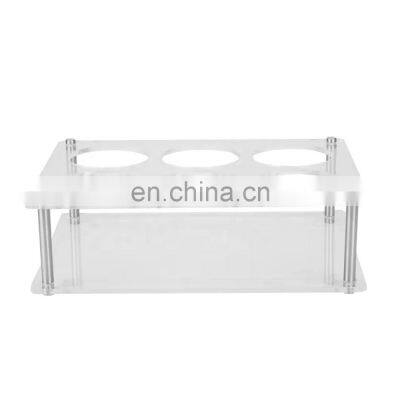 Kitchen Jar Condiment Holder Acrylic Plastic Spice Organizer Storage Holder Spice Rack