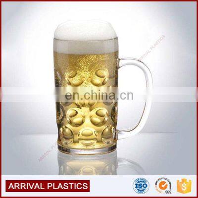 Clear Stein Cup 1 Liter Acrylic Beer Mug photo-2