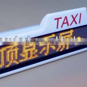 taxi gsm based moving led billboard screen