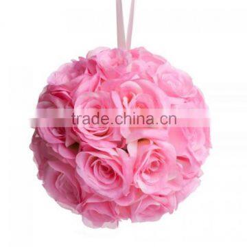 2015 wholesale 15cm 20cm 30cm 40cm pink flower ball