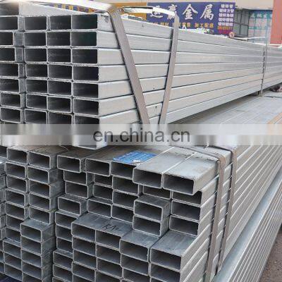 Warehouse stock dx51d z220 z275 galvanized steel iron square tube pipes