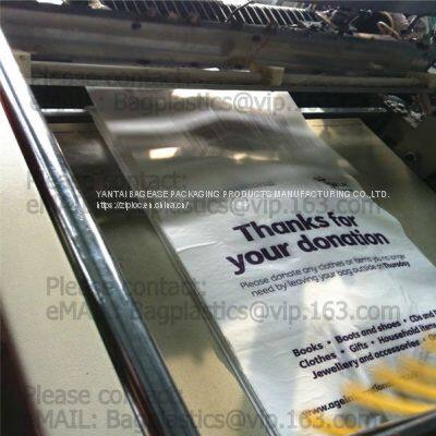 Compostable Charity Donation Collection Bags, Collection Sacks, Donation Sacks, Charity Fund Bags, Donating Clothes, Sho photo-4