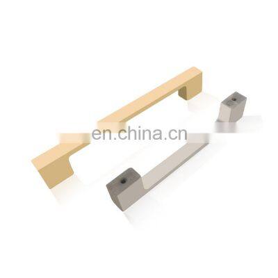 Wardrobe Kitchen Drawer Brushed Aluminum Cabinet Handles Door Pulls Long Aluminum Profile Furniture Handle