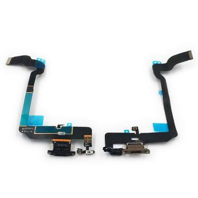 USB Charger For IPhone XS Port Dock Connector Plug Charging Microphone Headphone Audio Flex Cable photo-5
