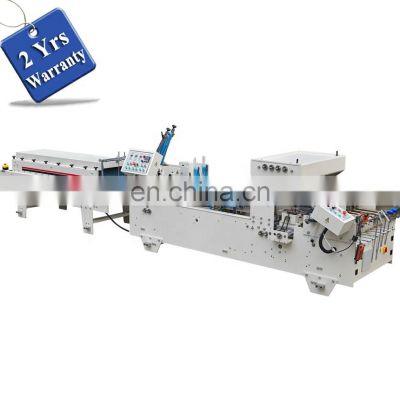 UFG800B Economic Middle medium speed Automatic straight line Paper Box Folder and Gluer