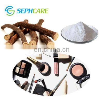 Professional manufacturer liquorice root extract powder glabridin for skin whitening