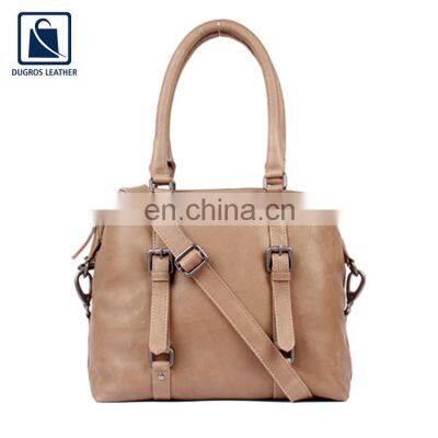 Wholesale Premium Quality Custom Genuine Leather Fashion Lady Handbag