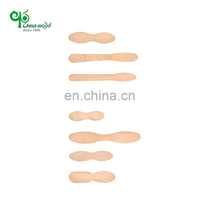 Yada Biodegradable Disposable 94mm Birch Wooden Small Spoon Wooden Ice Cream Spoon