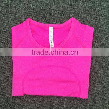 2016 Breathable Trainning Nude Pink t Shirt photo-4