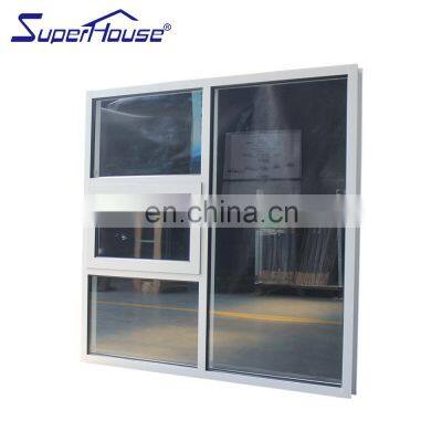 NFRC Double Glazed Aluminium Awning Window Top Fixed Windows photo-2