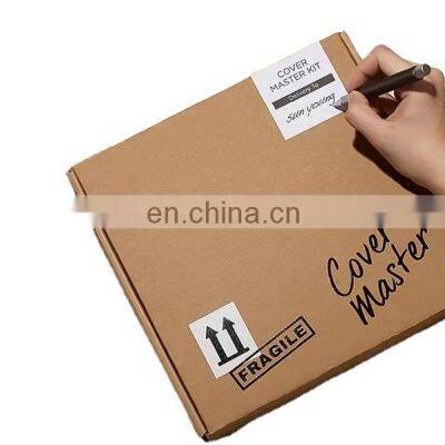 Label Print Paper Box Packages Laptop Mailing Cartoon Mailer Clothes Cosmetics Shoes Packing Custom Large Shipping Boxes