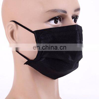 3 Capas 50 Piezas Mascarillas de Protection Negro Desechables photo-5
