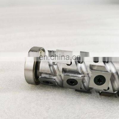 LIVTER Carbide Insert Bearing 12.7 12 mm 1/2'' Spindle Milling Cutter for Trimming Wood Spoilboard Surfacing CNC Router Bits photo-2