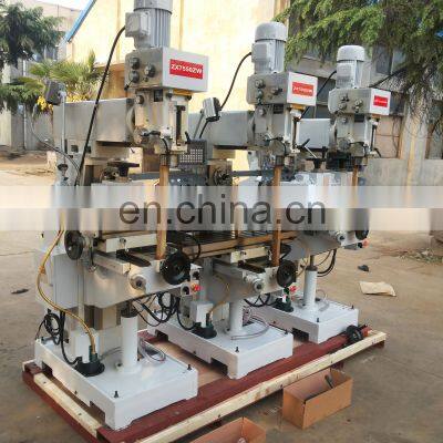 Universal Milling Machine ZX7550ZW With Vertical Spindle Auto-feeding photo-4