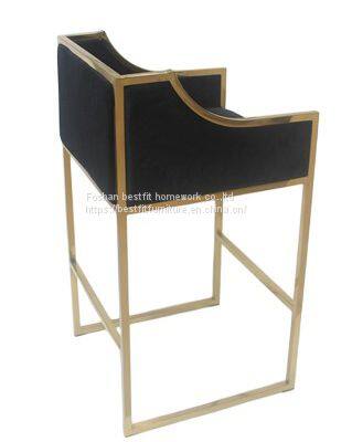 TY190 Modern Design Stainless Steel Bar Stool Bar Chair Furniture photo-2