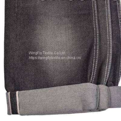 12oz High Quality Clothing Materials Cotton Left Twill Selvedge Denim Fabric for Jeans Jacket photo-4