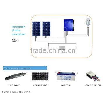 6m Pole LED Solar Powered Street Light With High Efficiency Chip photo-4