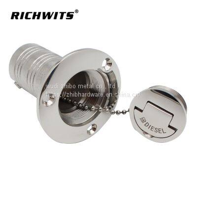 Stainless Steel 316/304 Deck Filler With Clamshell photo-5