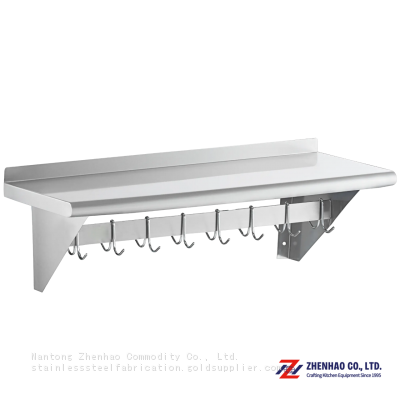 Stainless Steel Wall Mounted Shelf