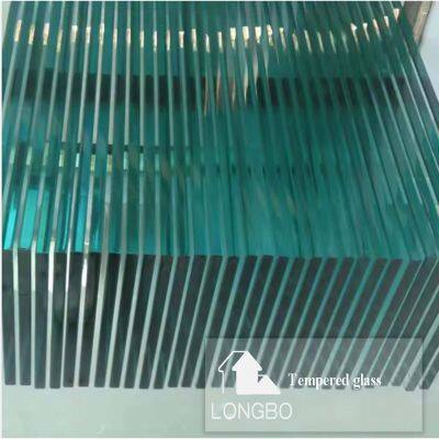 3mm-19mm Ultra Clear Tempered Glass for Shower Toughened Glass photo-2