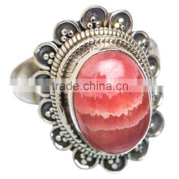 RHODOCHROSITE RING ,925 sterling silver jewelry wholesale,WHOLESALE SILVER JEWELRY,SILVER EXPORTER,SILVER JEWELRY FROM INDIA