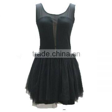 latest black summer women wholesale bandage dress