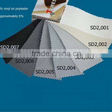 Manual Vertical Blinds With Fire Retardant and Uvioresistant Sheer Fabric photo-5