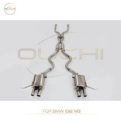 Stainless Steel Exhaust System Catback for BMW E92 M3/i8/M2 G87/M2 F87  Muffler with valve High-performance