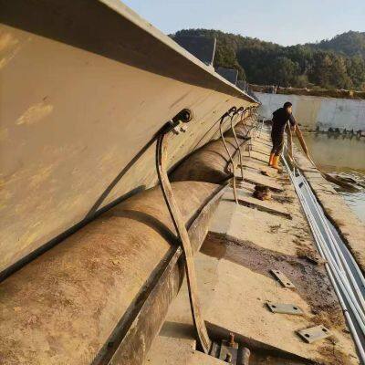 Pillow-Type Inflatable Rubber Dam for Landscape and Channel Water Control