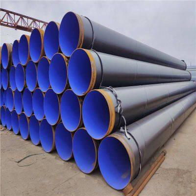 Water Supply Plastic-coated Steel Pipes, Polyurethane Insulated Pipes, Anti-corrosion Spiral Pipes for Sewage Pipe Networks, Customized Processing as Required