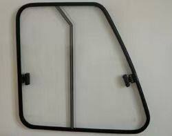 Автомобильное стекло с алюминиевым раменем и резиной