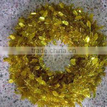 Holographic/plastic Tinsel Garland