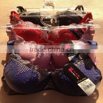 0.47USD Hot Newest Style Fashional Ladies Cheap Bra Designs/Thin Sponge 32-40BC Cup ( kczd156)