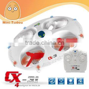 2015 New and Hot Item Special 3D rc Drone With LED Light CX-31 UFO Quadcopter photo-2
