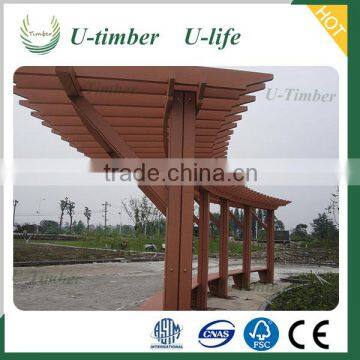 Wood Plastic Composite Garden Pergola