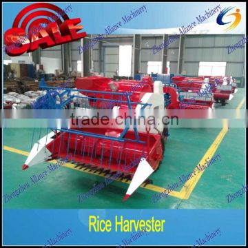 2015 hot sale driving mini rice harvester