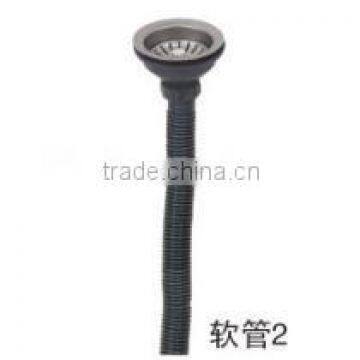 SUS304 New Design Funtional Brushed Kitchen Sink HD6543A photo-4