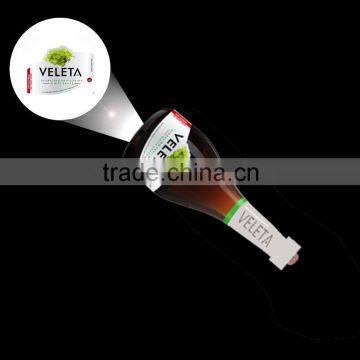 Led Drinking Flashlight for Promotional Items , Champagne of Shaple Projector Keychain,led Logo Projector Keychain photo-4